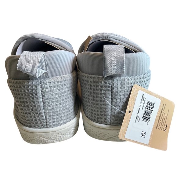 Muk Luks Womens Slippers Medium 7-8 Gray Lightweight Indoor/Outdoor Cushioned Fo - Picture 3 of 7